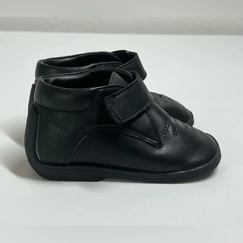 Bessito  Baby Dress Shoes Size 4, Black